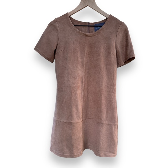Nordstrom Paper Crane faux suede dress. Medium - Picture 2 of 14
